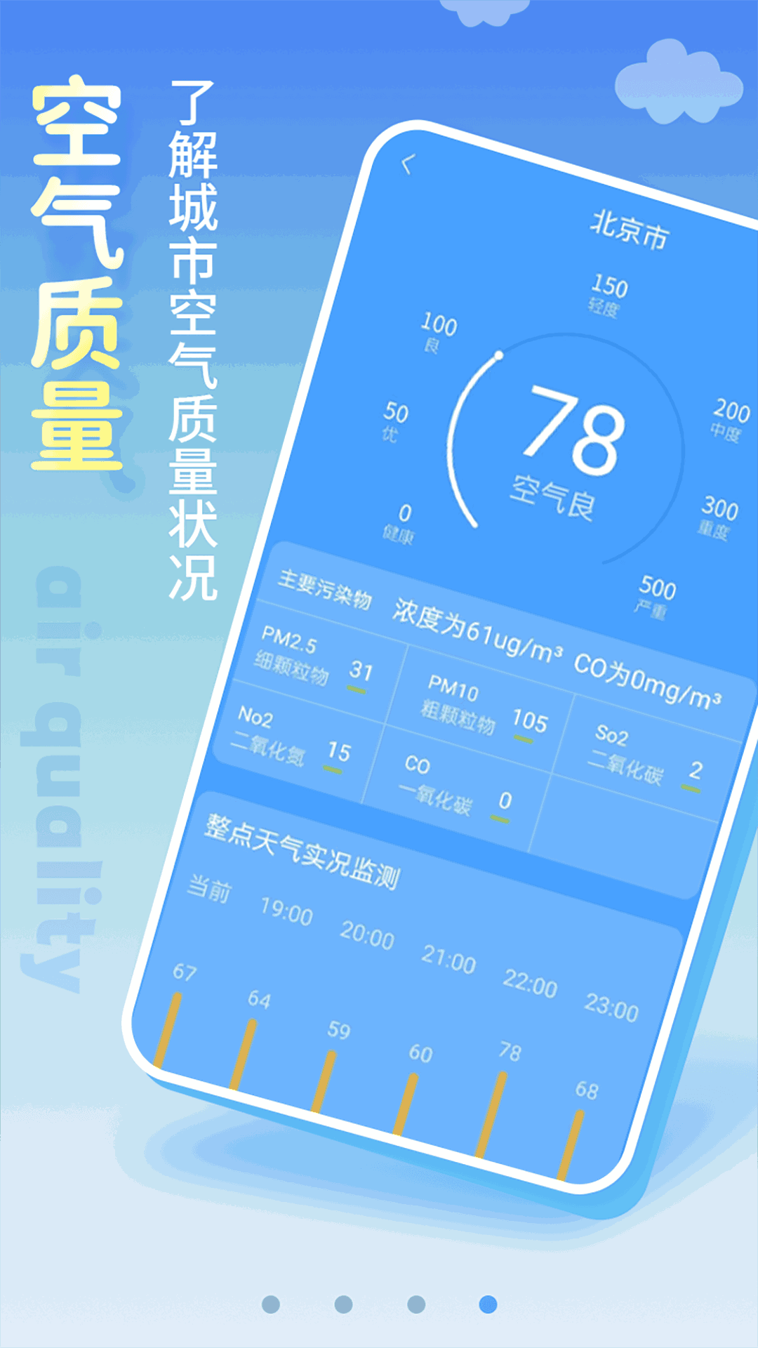 清新天气预报